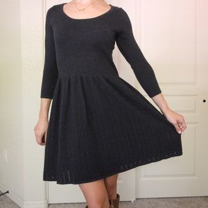 Madewell Fit and Flare Sweater Dress